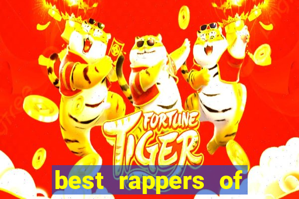 best rappers of all time