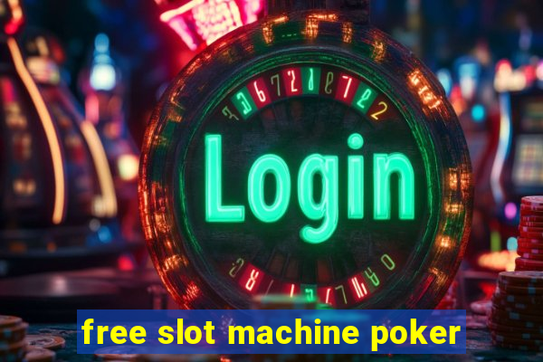 free slot machine poker