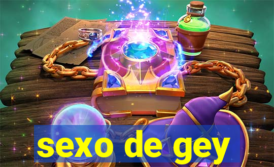 sexo de gey