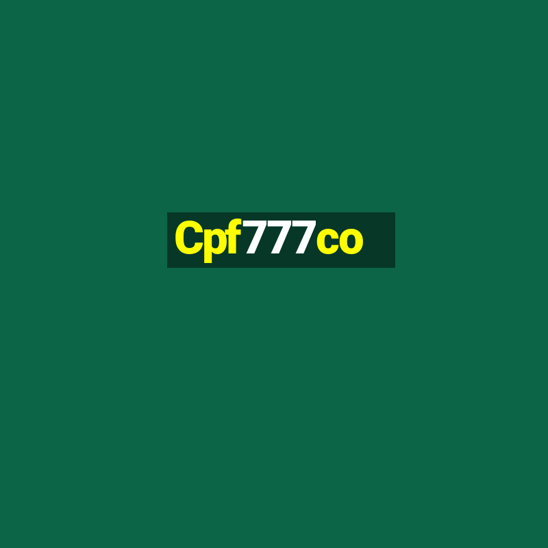 Cpf777co