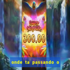 onde ta passando o jogo do pag