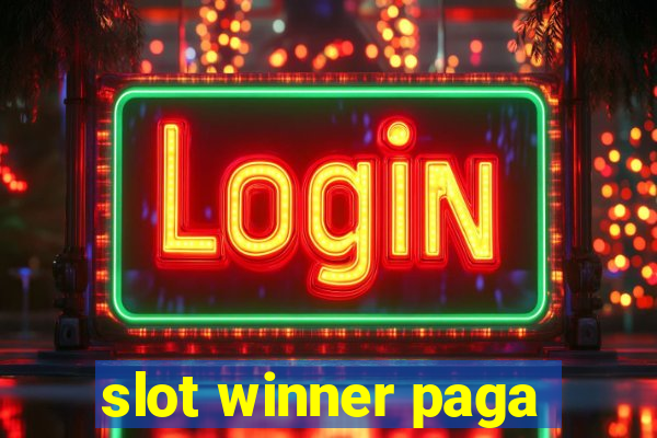 slot winner paga