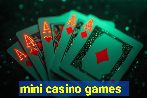 mini casino games