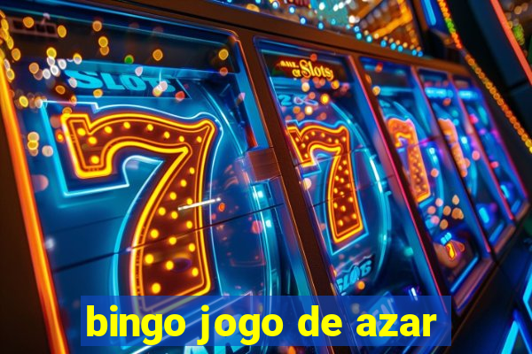 bingo jogo de azar