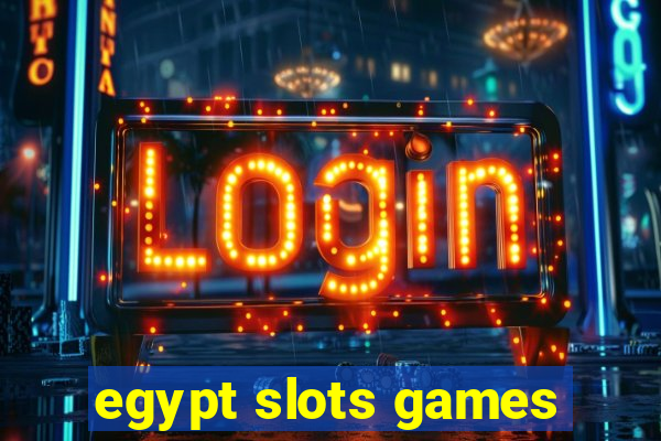 egypt slots games