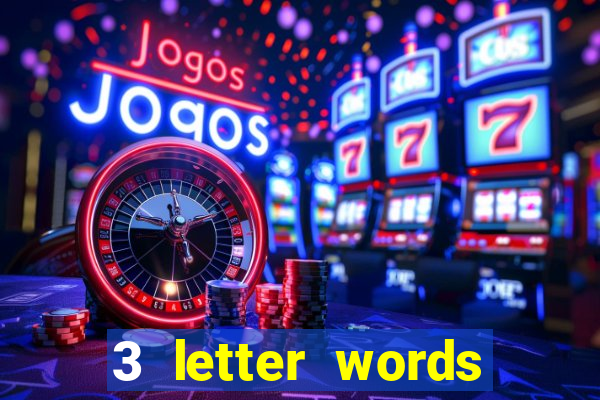 3 letter words from casino