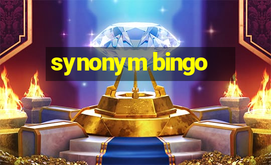 synonym bingo