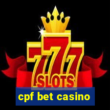 cpf bet casino