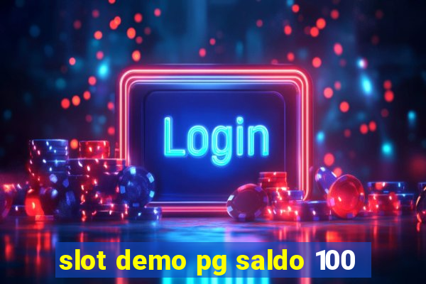 slot demo pg saldo 100