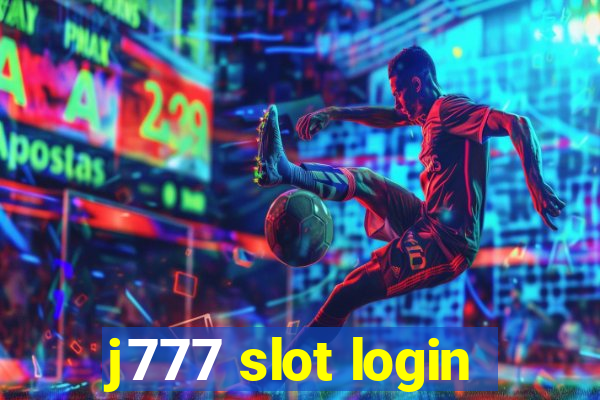 j777 slot login