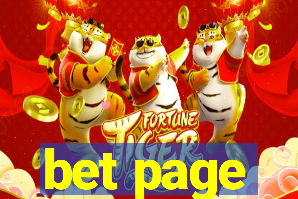 bet page