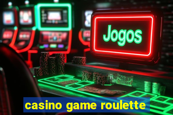 casino game roulette