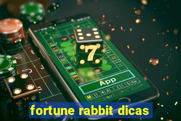 fortune rabbit dicas