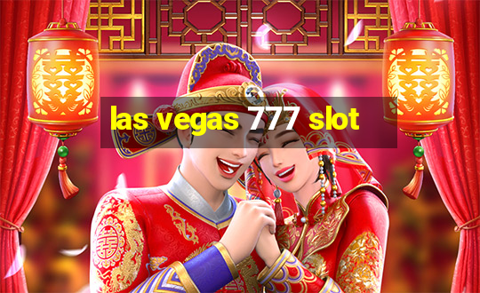 las vegas 777 slot