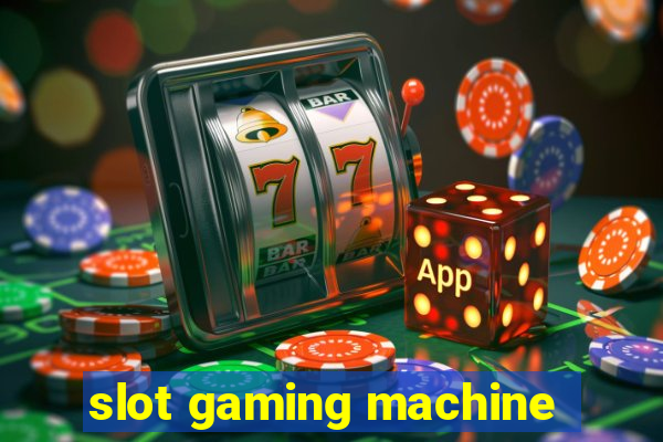 slot gaming machine