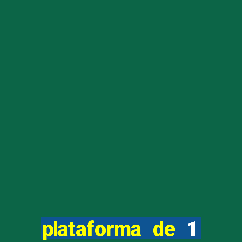 plataforma de 1 real casino