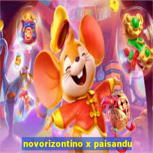 novorizontino x paisandu