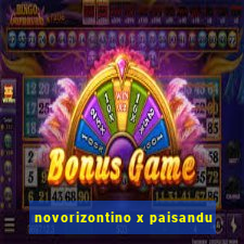 novorizontino x paisandu