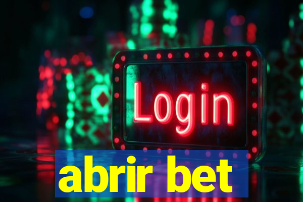 abrir bet