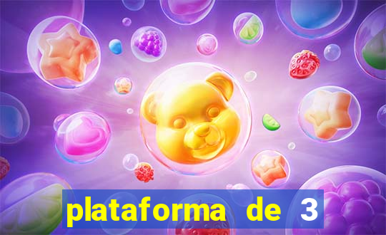 plataforma de 3 reais slots