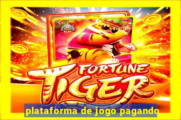 plataforma de jogo pagando