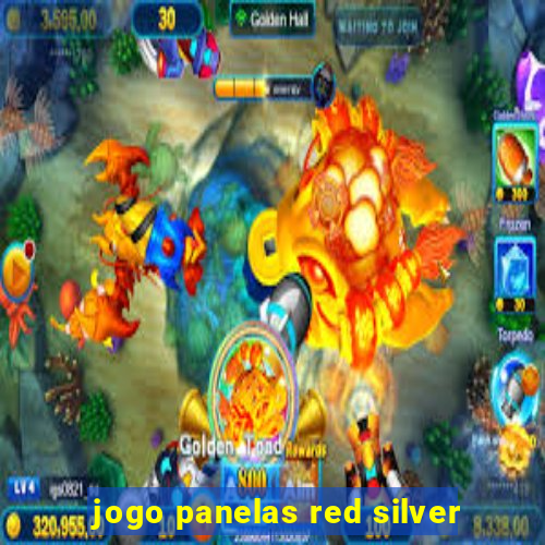 jogo panelas red silver