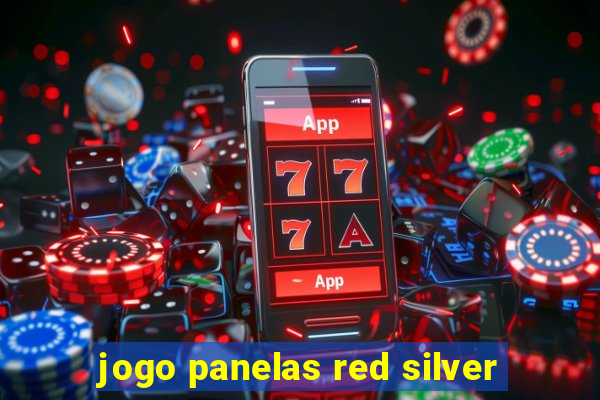 jogo panelas red silver