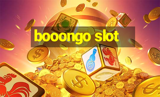 booongo slot