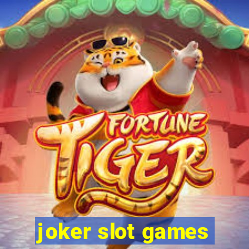 joker slot games