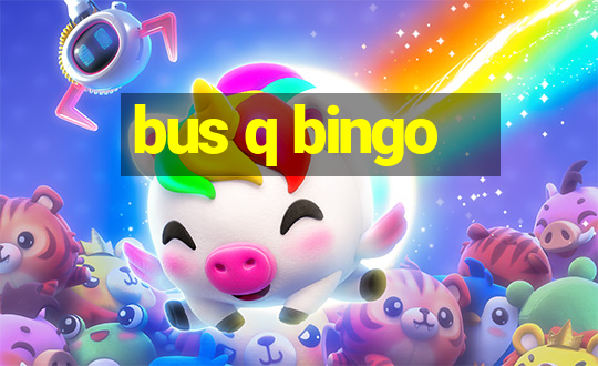 bus q bingo