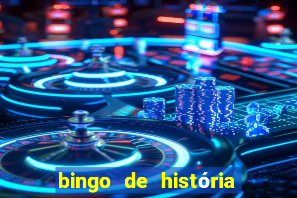 bingo de história 6 ano