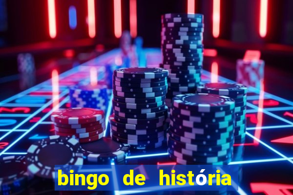 bingo de história 6 ano