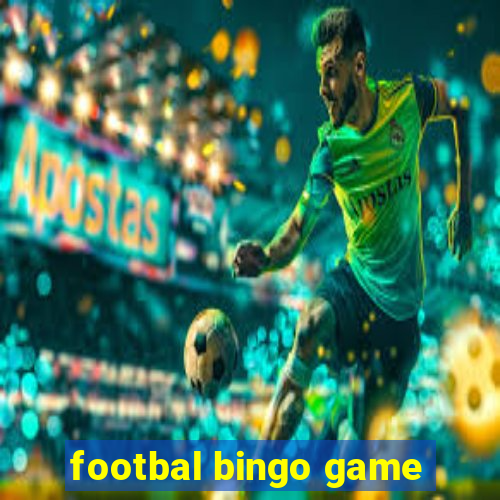 footbal bingo game