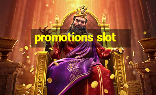 promotions slot