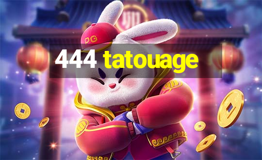 444 tatouage