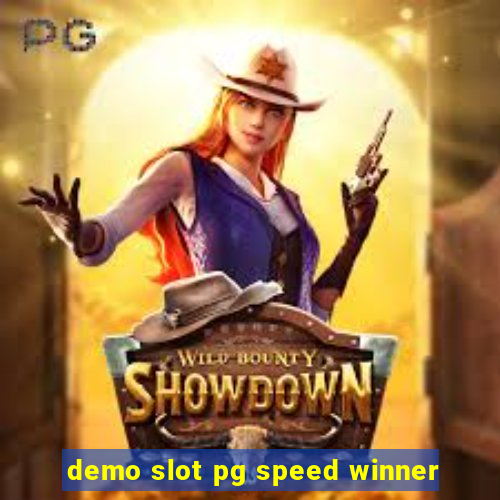 demo slot pg speed winner