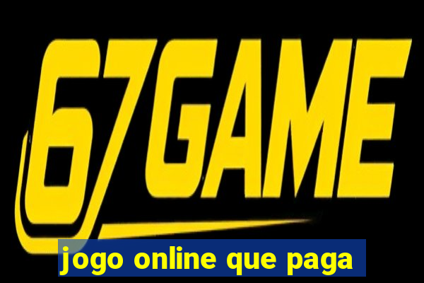 jogo online que paga