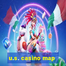 u.s. casino map