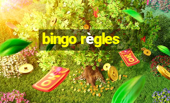 bingo règles