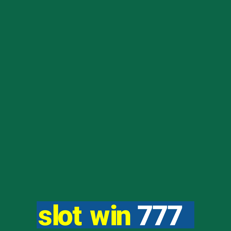 slot win 777