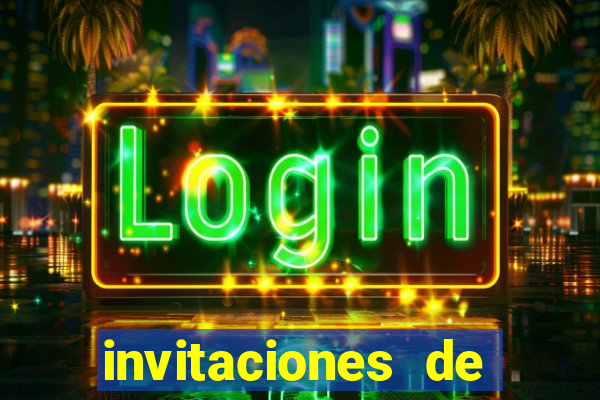 invitaciones de bingo para editar