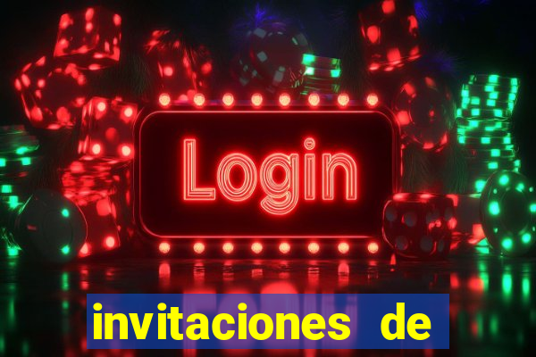 invitaciones de bingo para editar