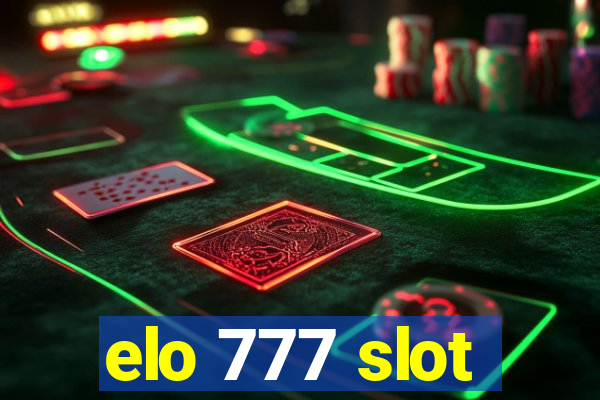 elo 777 slot