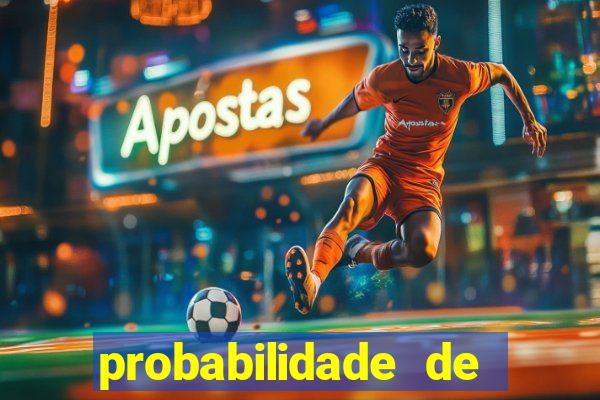 probabilidade de gol em um jogo