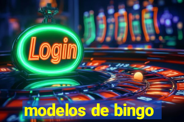 modelos de bingo