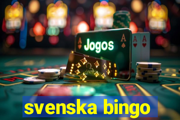 svenska bingo