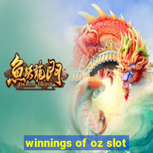 winnings of oz slot