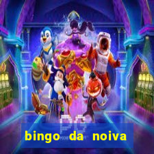 bingo da noiva para imprimir