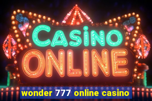 wonder 777 online casino