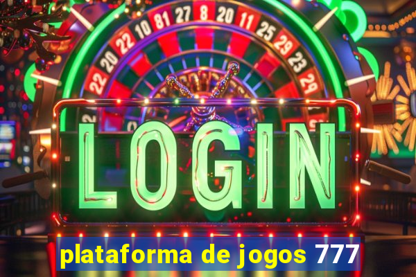 plataforma de jogos 777